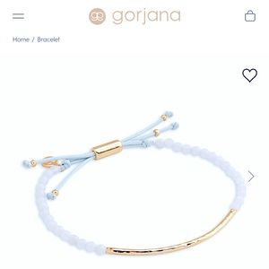 NWT ✨Gorjana Power Gemstone Blue Agate Bracelet